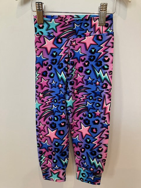 Leopard and Star Leggings