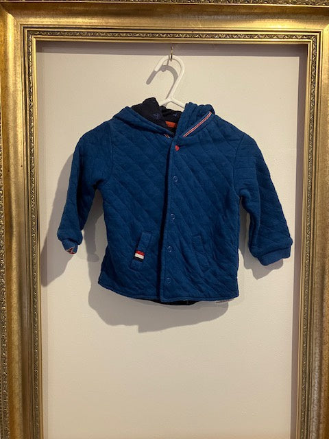 Pre-loved Junior J Quilted Jacket 6-9m