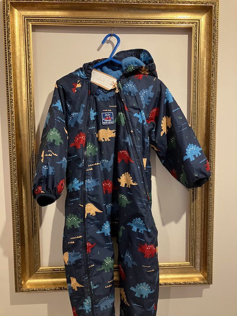 Pre-loved JoJo Dino Snow Suit 18-24m