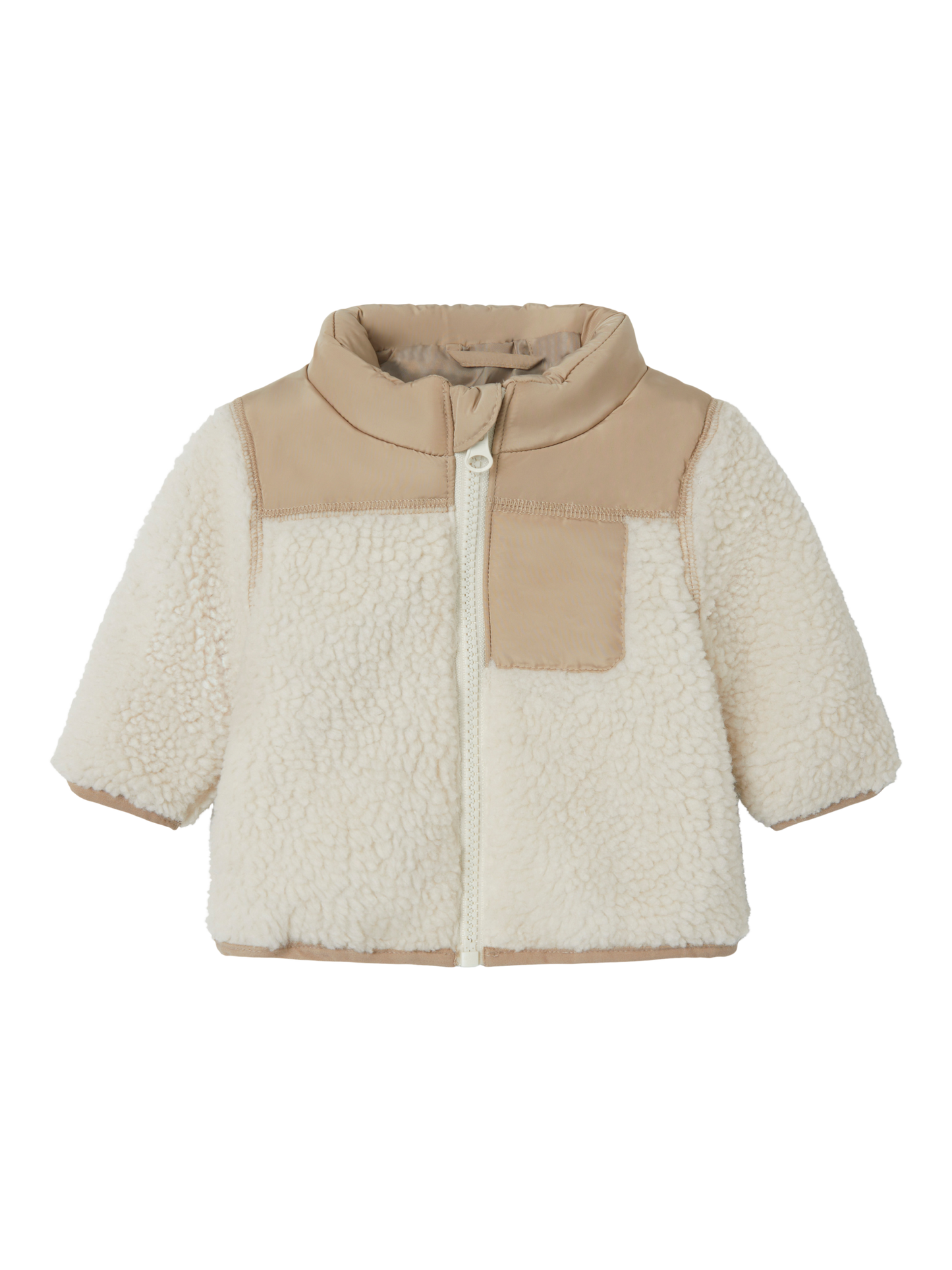 Teddy Fleece Jacket - Cream