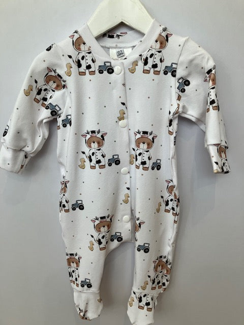 Moo Bear Sleepsuits