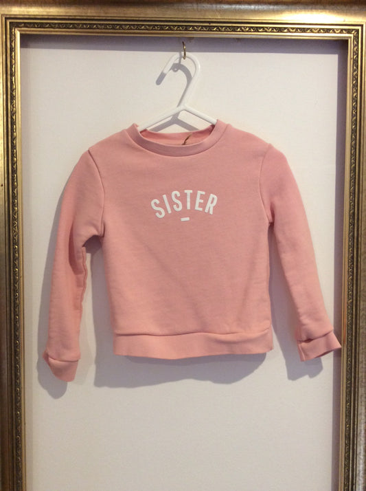 Pre-loved Bob & Blossom Sister Sweatshirt 1y