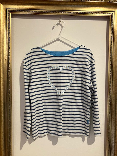 Pre Loved Kite Striped Top - 6Y