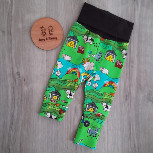 Handmade Grow with me Leggings - Sunny Day Farm