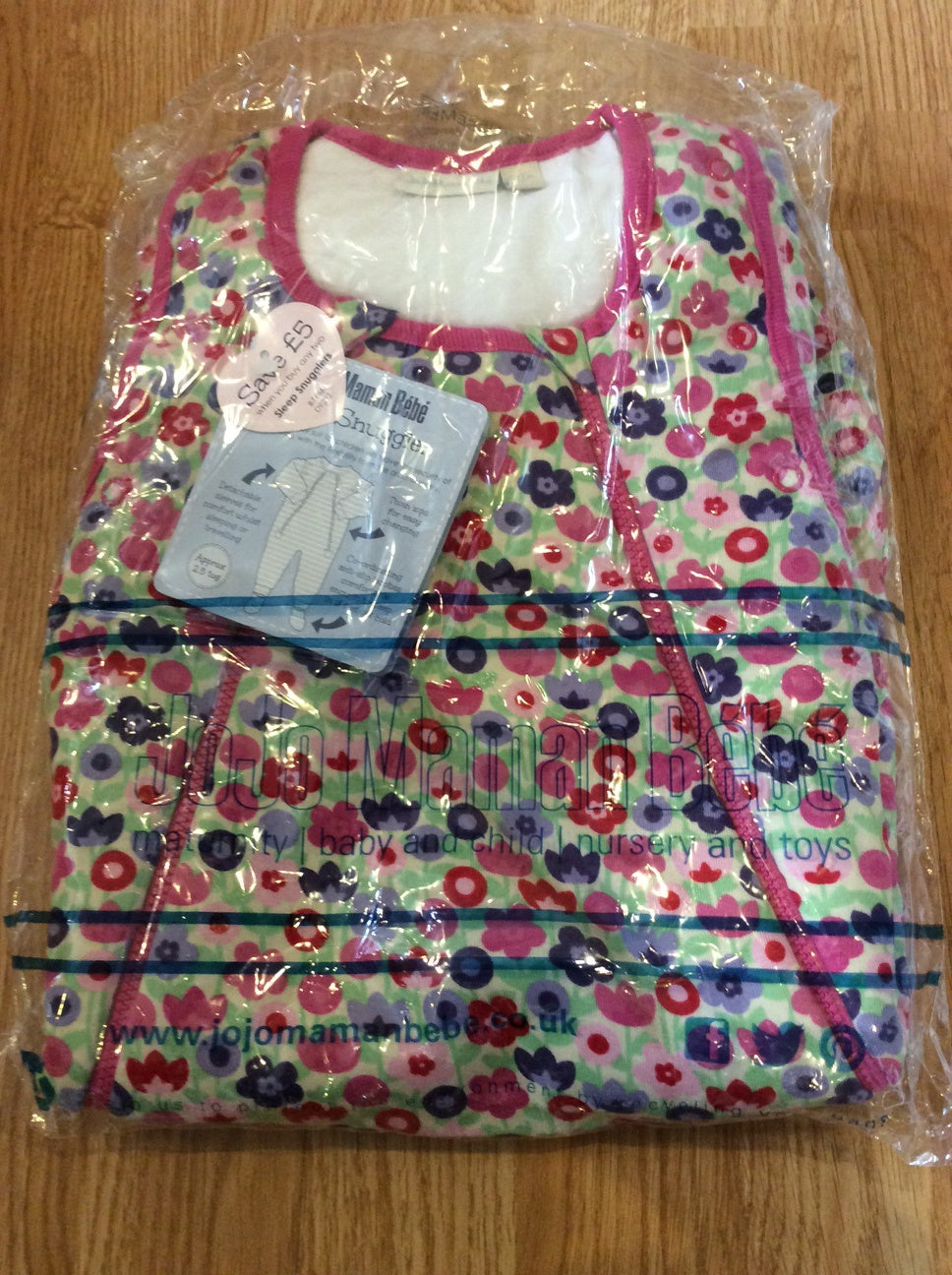 Pre-loved JoJo Sleep Snuggler 2.5 TOG With Tags 6-12m